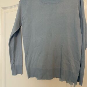 Light Blue Women's Crew Neck Sweater